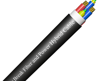 Indoor Break Fiber and Power Hybrid Cable